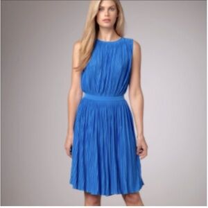 Tibi blue 🧵 pleated dress size 8